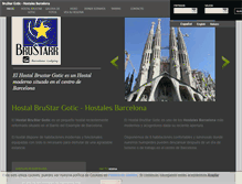 Tablet Screenshot of hostalbrustargotic.com